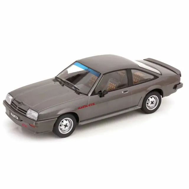 norev-opel-manta-gt-e-1982-grigio-metallizzato-1-18-modellino-youngtimer image 1
