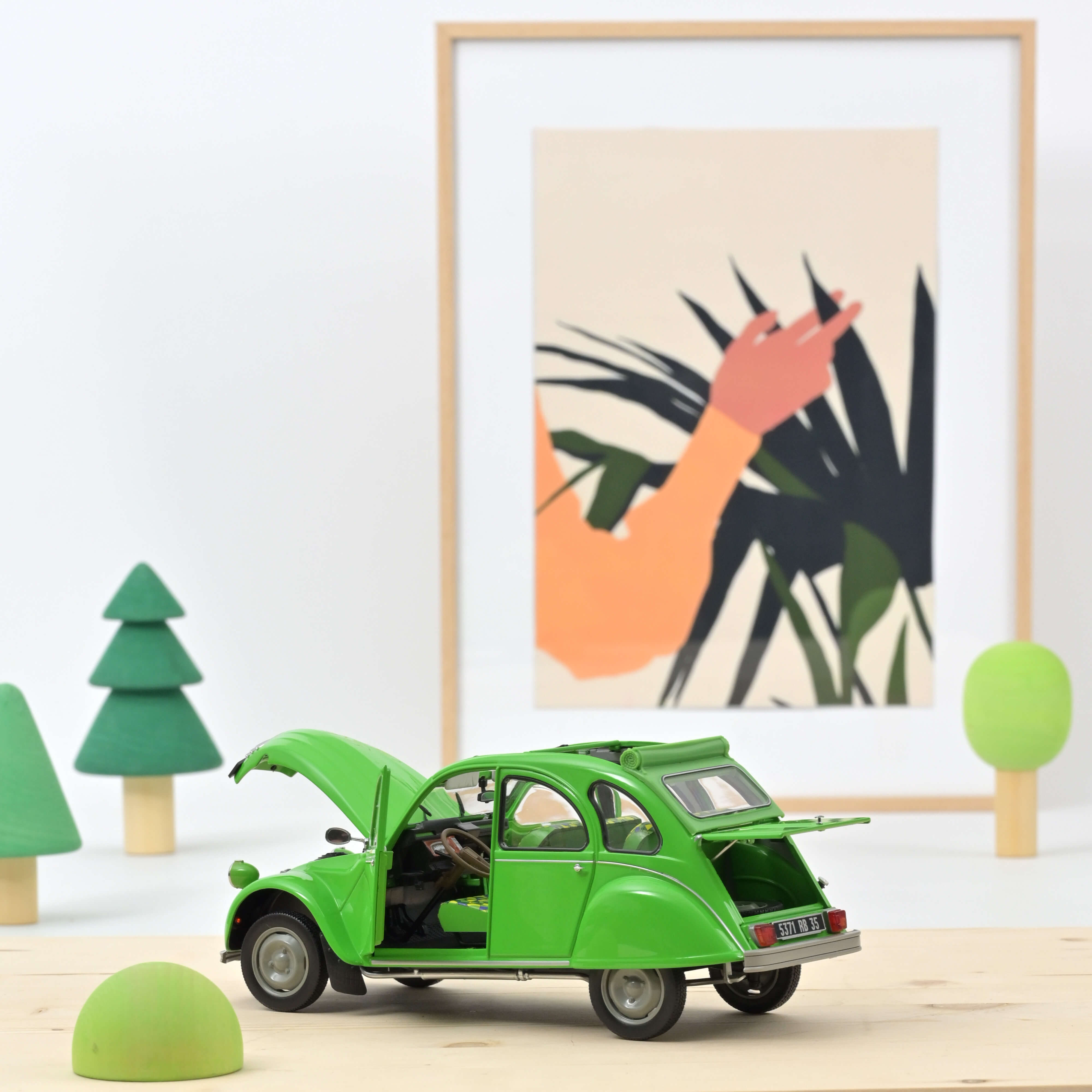 norev-citro-n-2cv-1974-vert-palmeraie-1-18-edizione-300-pz image 3