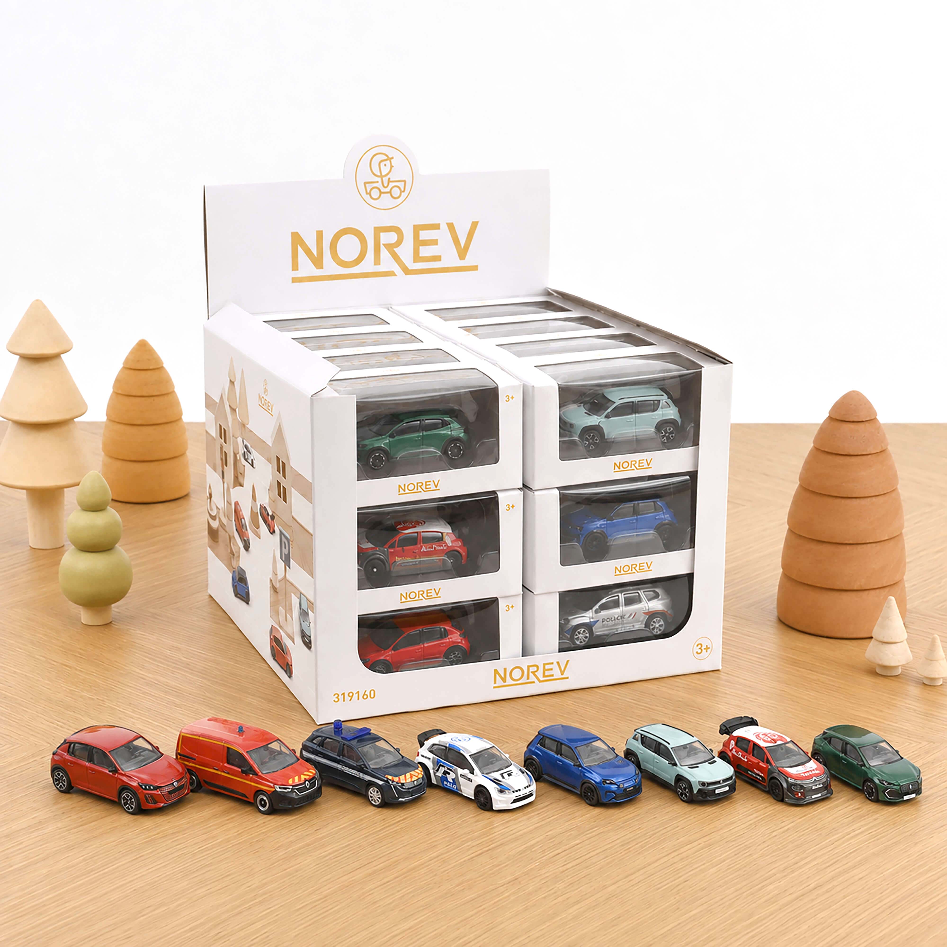 norev-display-36-pz-multigam-assortimento-modellini-auto-1-64 image 1