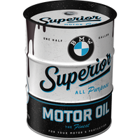 nostalgic-art-bmw-superior-motor-oil-salvadanaio-barile-olio-600-ml image 3