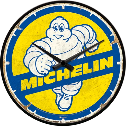 nostalgic-art-michelin-bibendum-80s-orologio-da-parete image 1