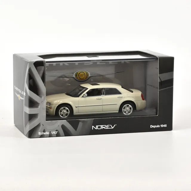 norev-chrysler-300-c-2005-modellino-auto-1-43-vanilla-jet-car image 1