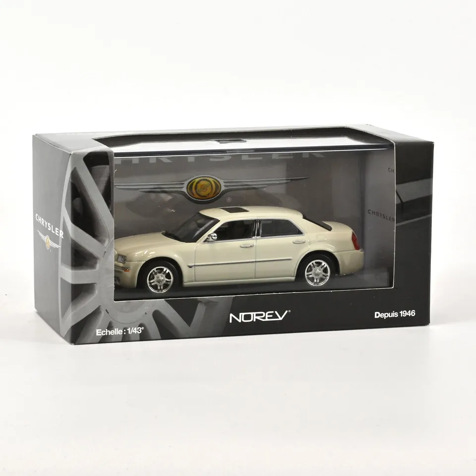 norev-chrysler-300-c-2005-modellino-auto-1-43-vanilla-jet-car image 1