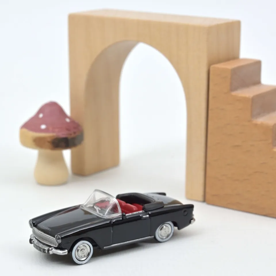 norev-simca-aronde-p60-oc-ane-1960-noir-1-87-modellino-auto-minijet image 1