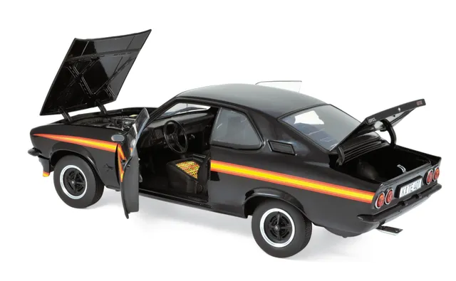 norev-opel-manta-gt-e-black-magic-1975-nera-modellino-auto-1-18 image 1