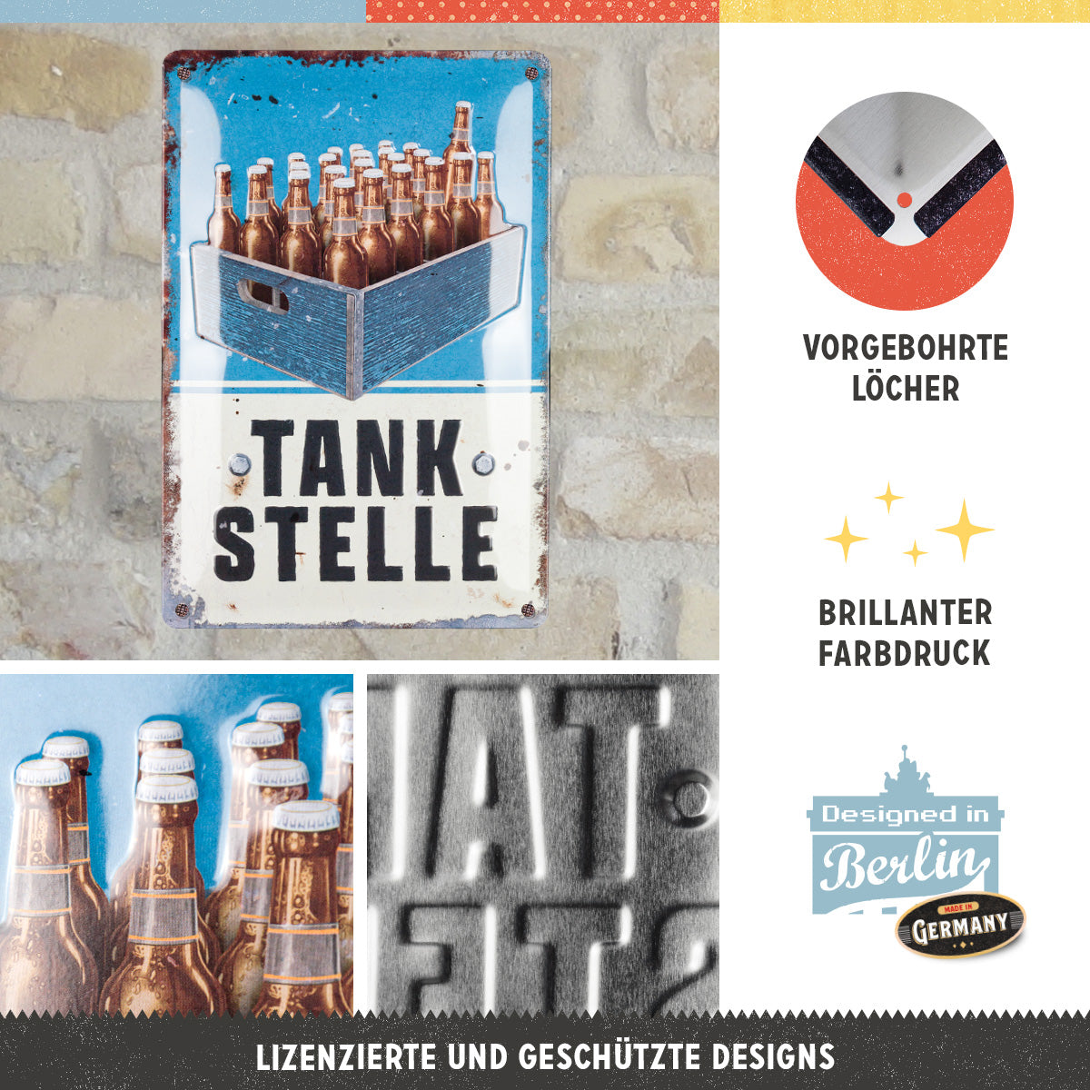 nostalgic-art-tankstelle-bier-targa-in-metallo-20x30-cm image 3