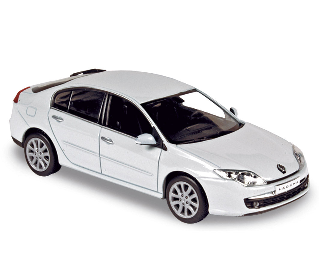 norev-renault-laguna-2007-bianco-glacier-1-43-modellino-die-cast image 1
