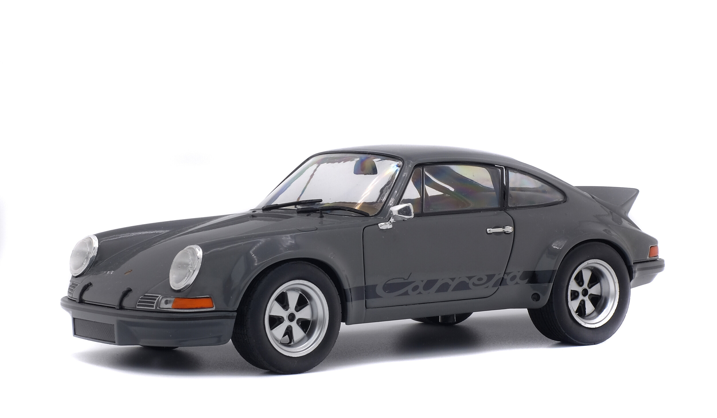 solido-porsche-911-rsr-1973-modellino-auto-1-18-nardo-grey image 2