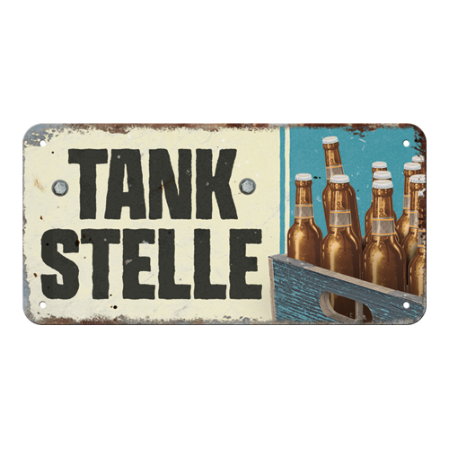 nostalgic-art-tankstelle-bier-insegna-metallo-da-appendere-10x20-cm image 3