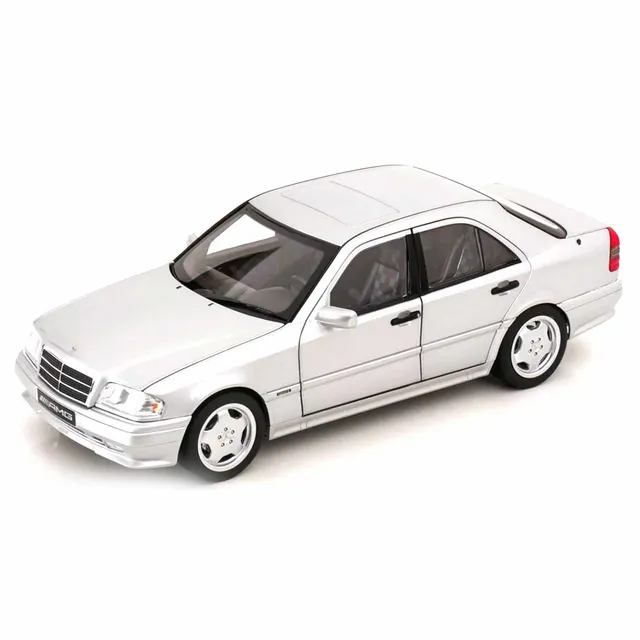 norev-mercedes-benz-c36-amg-1993-brillant-silver-modellino-1-18 image 1