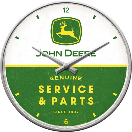 nostalgic-art-john-deere-service-parts-orologio-da-parete-31-cm-2 image 1