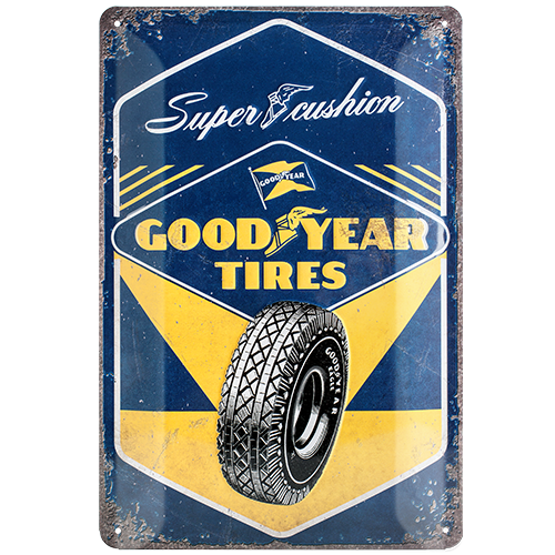 goodyear-super-cushion-targa-in-metallo-20x30-cm-nostalgic-art image 1