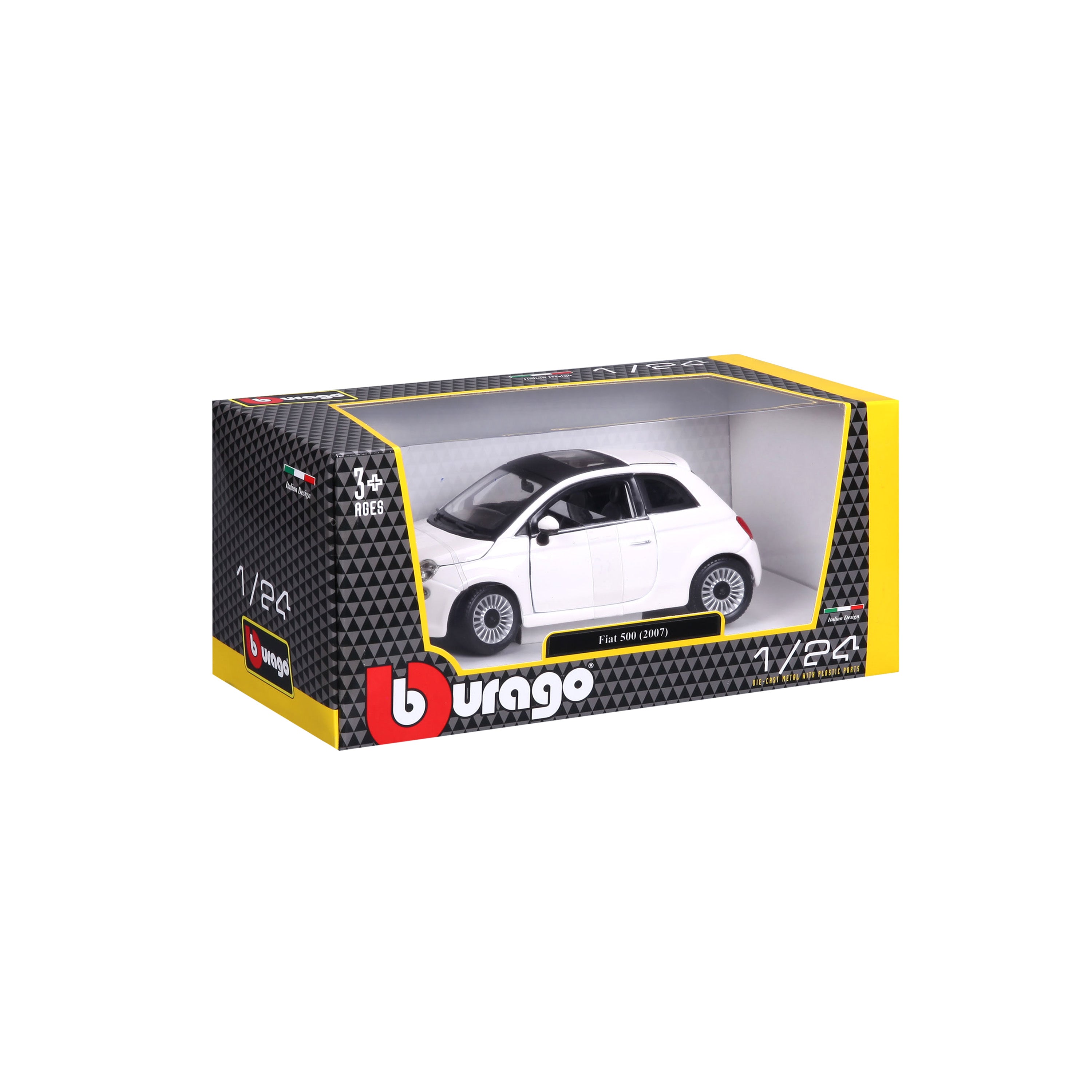 bburago-fiat-500-2007-1-24-bianca image 2