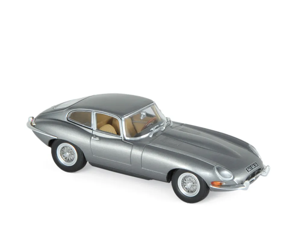 norev-jaguar-e-type-coup-1964-grigio-modellino-1-43 image 1