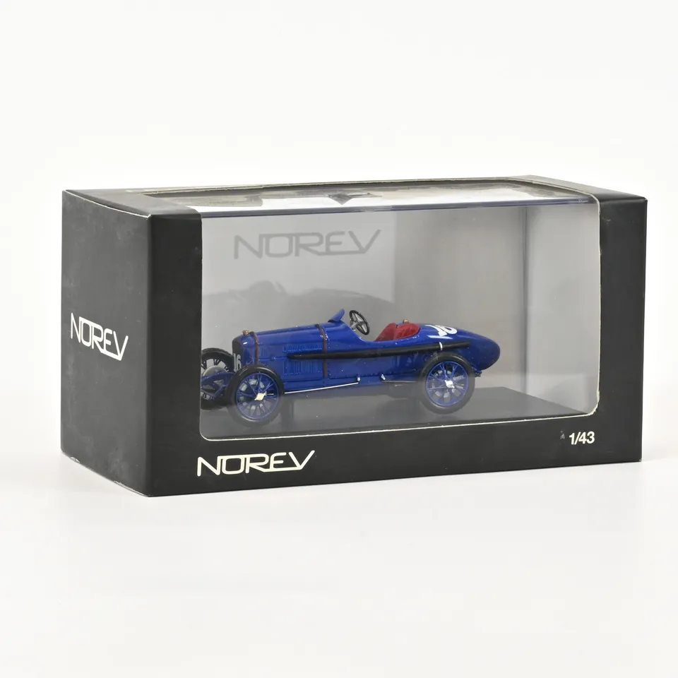 norev-peugeot-3l-indianapolis-1920-blu-1-43-modellino-die-cast image 1