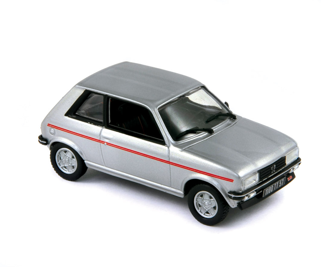 norev-peugeot-104-zs-1979-grigio-chiaro-metallizzato-1-43-modellino-vintage image 1