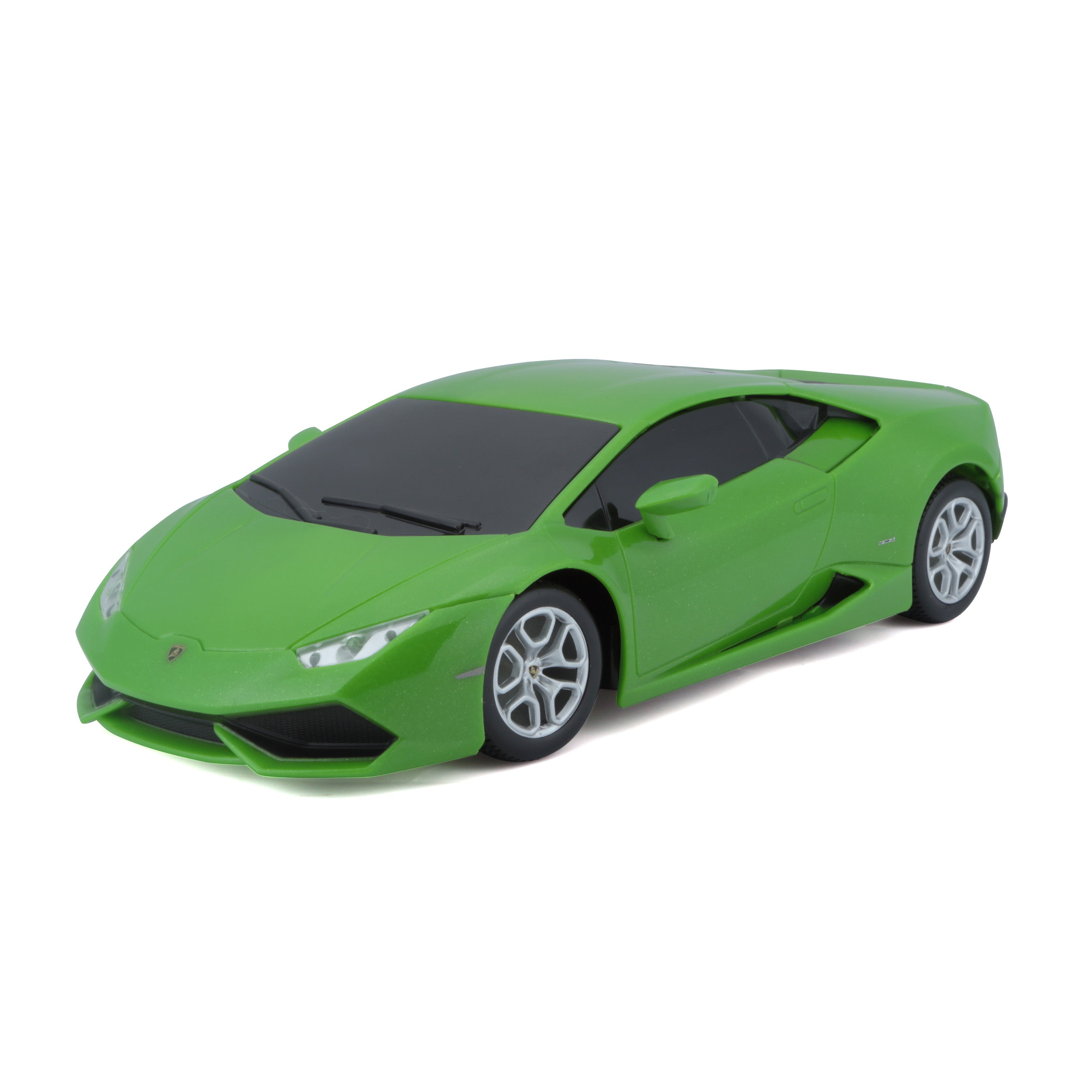 bburago-co-pack-lamborghini-hurac-n-coup-verde-auto-telecomandata-1-24-modellino image 2
