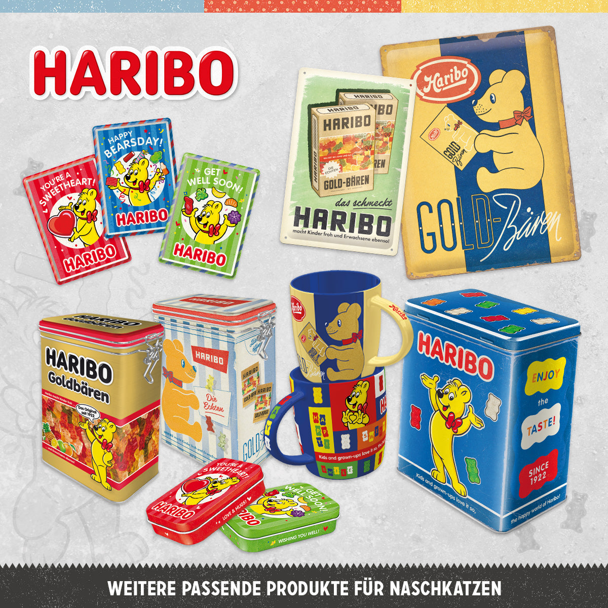 nostalgic-art-haribo-die-echten-scatola-in-metallo-con-coperchio-7-5x11x17-5-cm image 5
