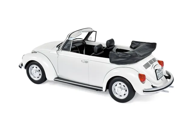 norev-vw-1303-cabriolet-1972-bianco-1-18-modellino-auto-die-cast image 1