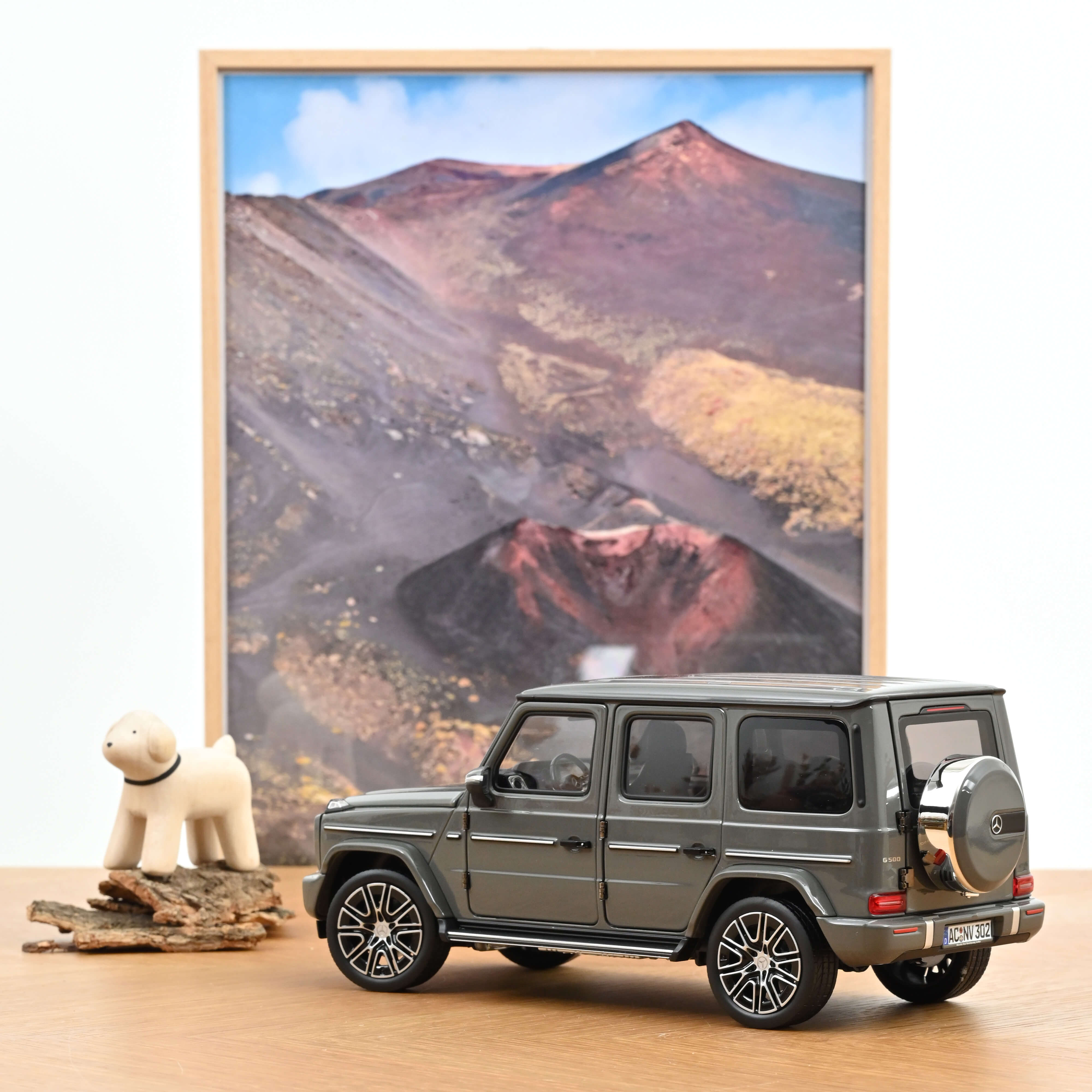 norev-mercedes-benz-classe-g-2024-grigio-classic-modellino-1-18 image 3