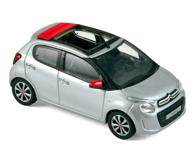 norev-citro-n-c1-airscape-2014-modellino-1-43-grigio-gallium-e-rosso image 1
