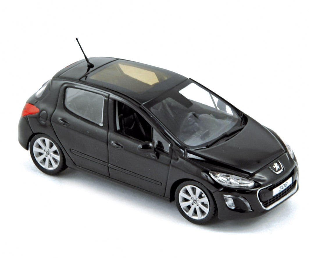 norev-peugeot-308-2011-modellino-auto-1-43-nero-perla-nera image 1