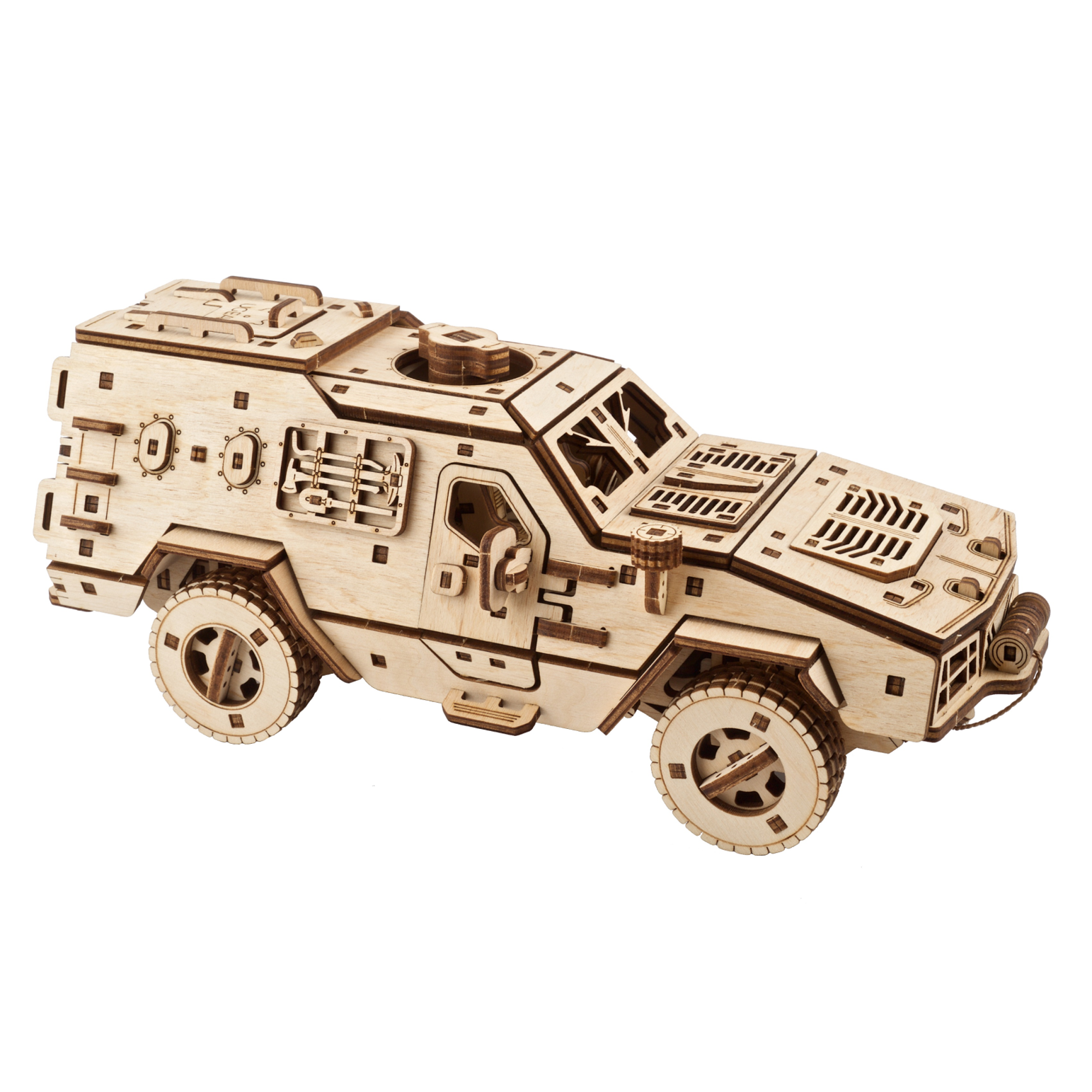 ugears-dozor-b-combat-vehicle-kit-meccanico-in-legno-assemblabile-veicolo-corazz image 3