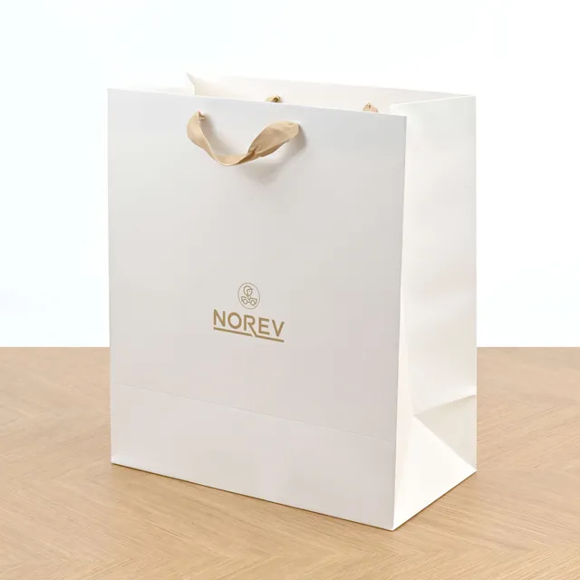 norev-sacchetto-regalo-bianco-opaco-borsa-in-carta-per-modellini image 1
