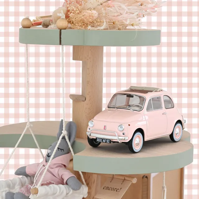 norev-fiat-500-l-1968-rose-cadeau-de-naissance-modellino-auto-1-18 image 1