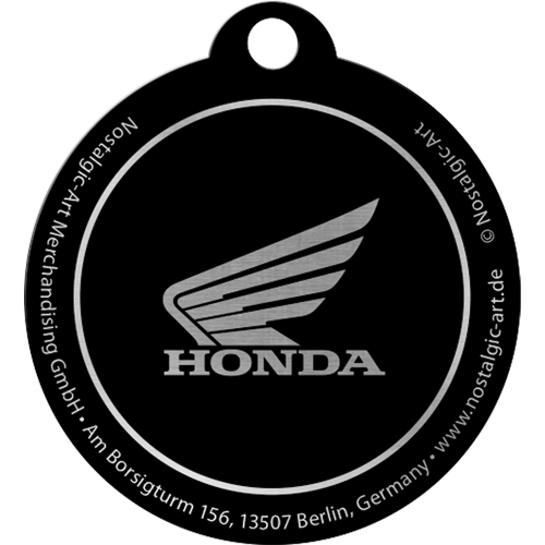 nostalgic-art-honda-logo-red-portachiavi-rotondo-4-cm-ufficialmente-licenziato image 4