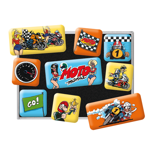 nostalgic-art-motomania-the-winner-takes-it-all-set-magneti-7x9x2-cm image 2
