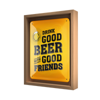 nostalgic-art-drink-good-beer-targa-in-metallo-15x20-cm-2 image 4