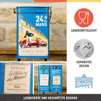 nostalgic-art-24h-le-mans-racing-poster-blue-barattolo-latta-7-5-x-11-x-17-5-cm image 2
