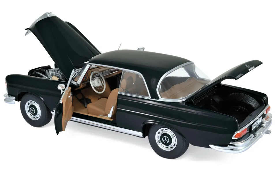 norev-mercedes-benz-280-se-coup-1969-modellino-1-18-nero image 1