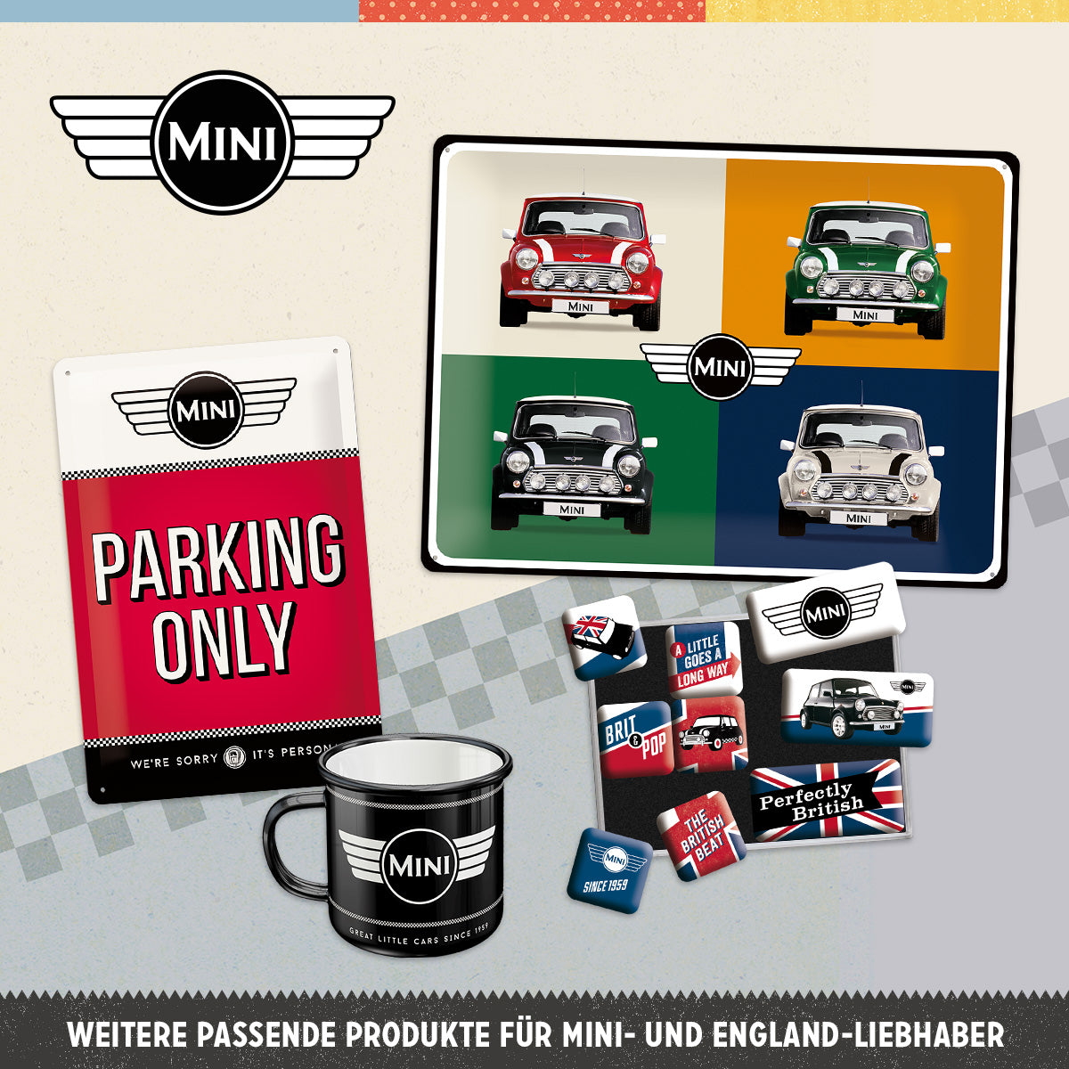 nostalgic-art-mini-logo-black-tazza-smaltata-360-ml-8x8-cm image 5