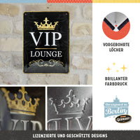 nostalgic-art-vip-lounge-targa-metallo-15x20-cm image 2