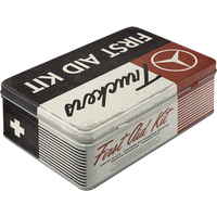 nostalgic-art-daimler-truck-first-aid-kit-scatola-piatta-in-metallo-2-5-l image 2