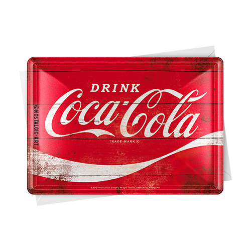 nostalgic-art-coca-cola-logo-red-wave-metal-card-10x14-cm image 2