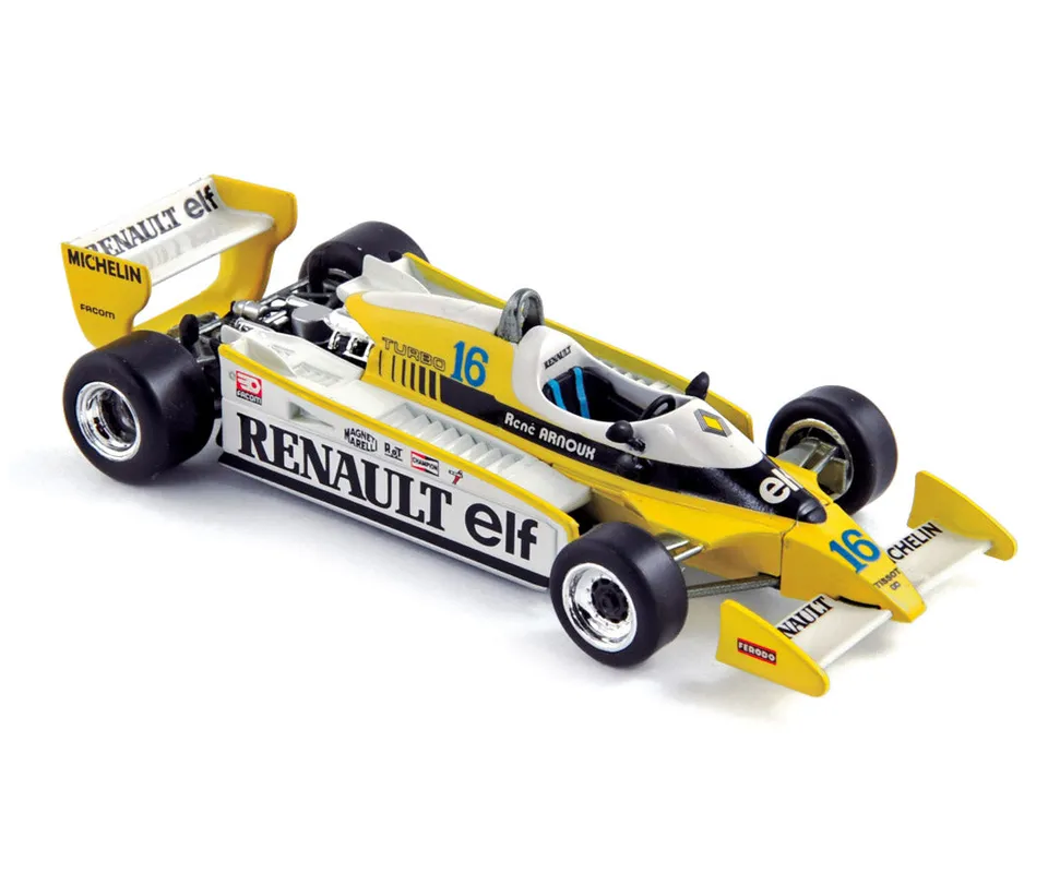 norev-renault-f1-rs11-dijon-1979-arnoux-n-16-modellino-1-43 image 1