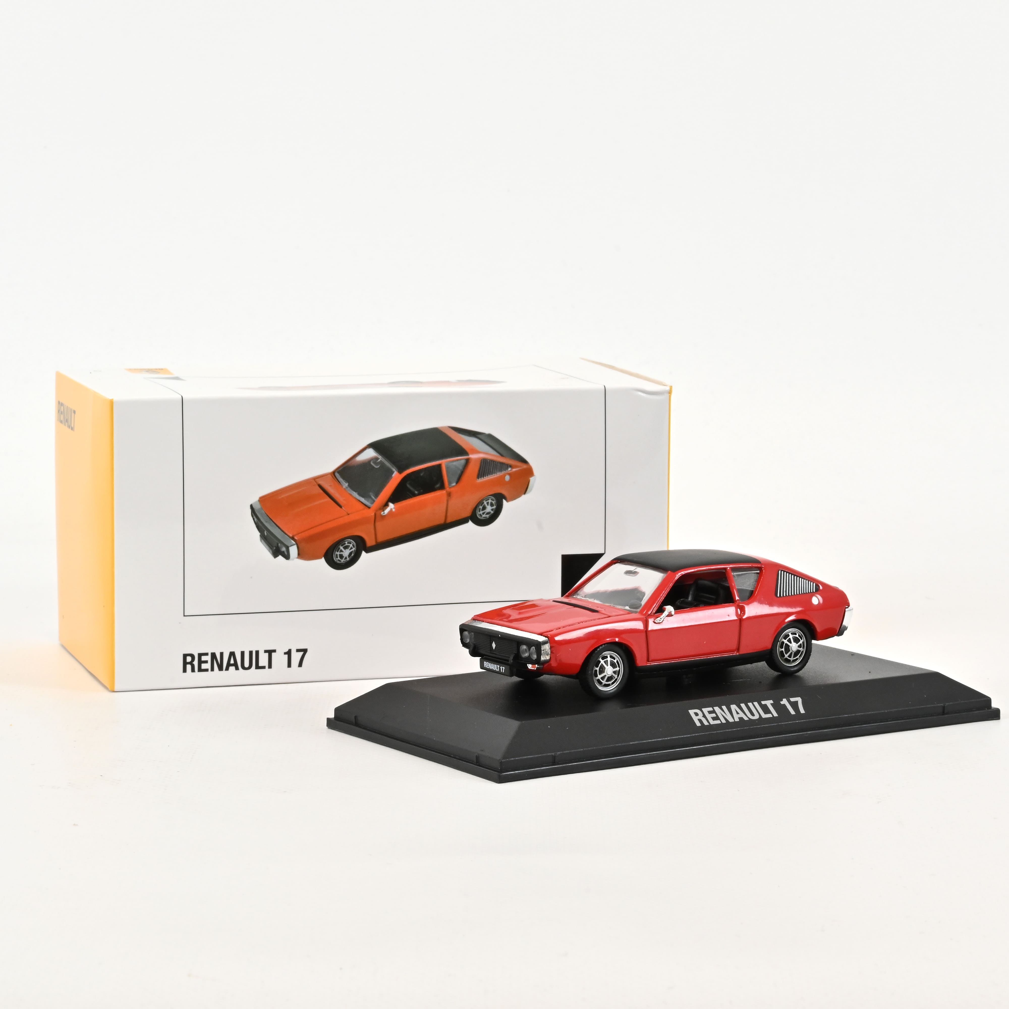 norev-renault-17-orange-1-43-modellino-auto-die-cast-da-collezione image 1