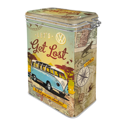 nostalgic-art-vw-bulli-let-s-get-lost-scatola-metallo-con-chiusura-7-5x11x17-5-c image 3