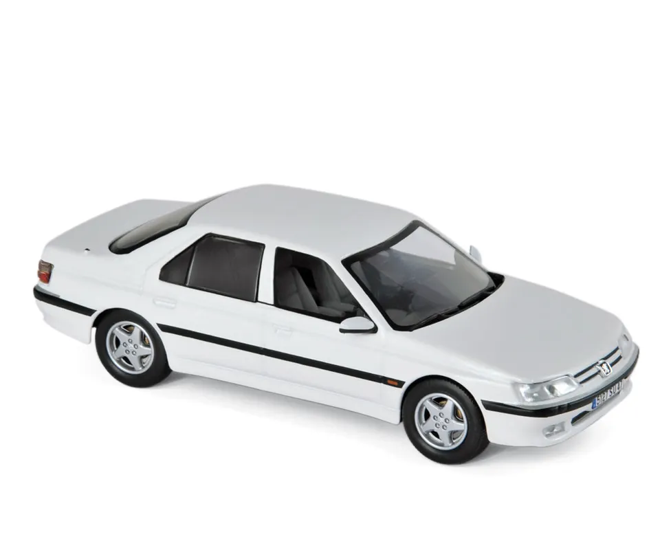 norev-peugeot-605-1998-modellino-auto-1-43-bianco image 1