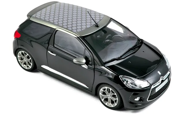 norev-citro-n-ds3-cabrio-2013-modellino-auto-1-18-perla-nera-black image 1