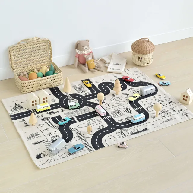 norev-roads-of-france-tappeto-gioco-in-cotone-per-macchinine image 1