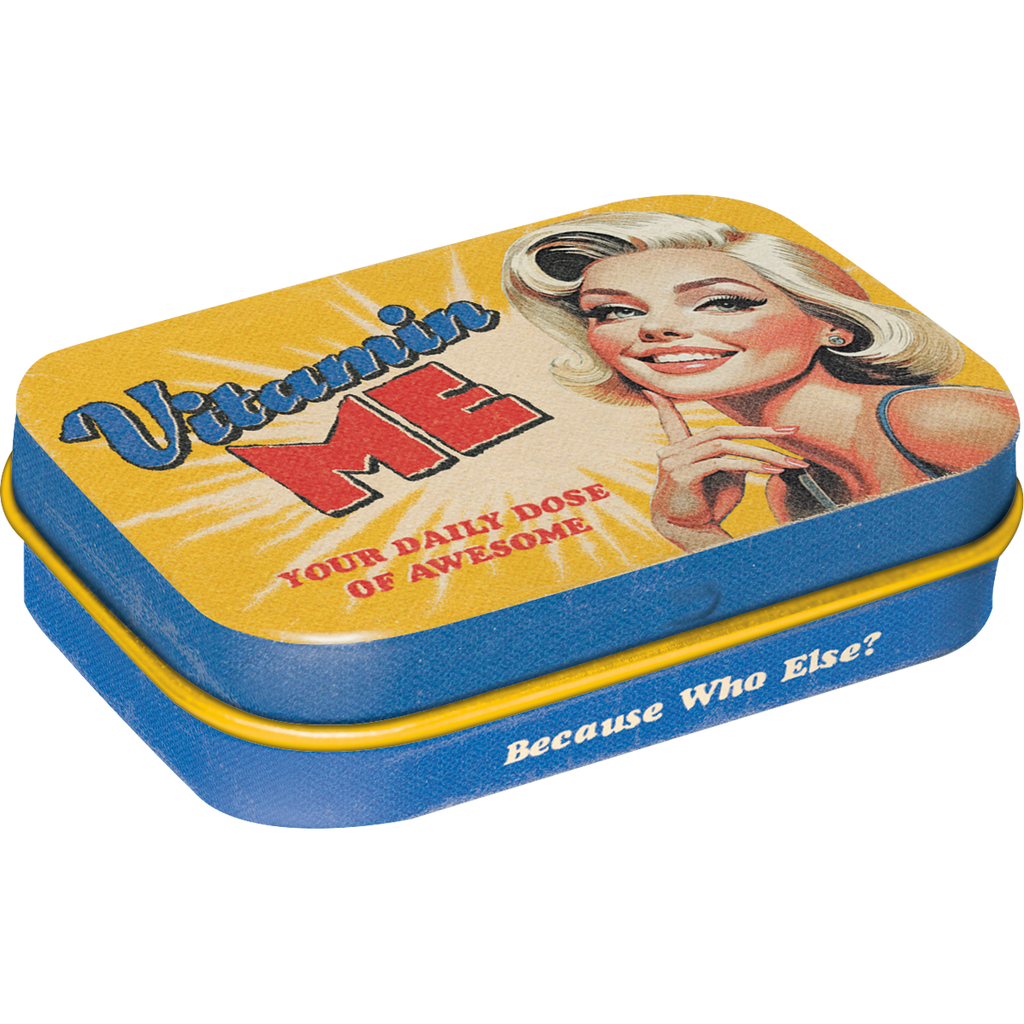 nostalgic-art-vitamin-me-scatola-latta-con-mentine-6x4-cm image 1