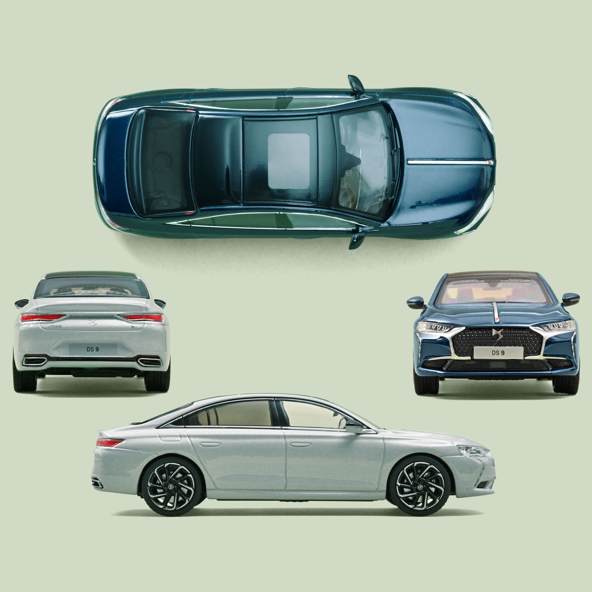 norev-ds-9-e-tense-2020-modellino-auto-1-43-cristal-pearl image 1