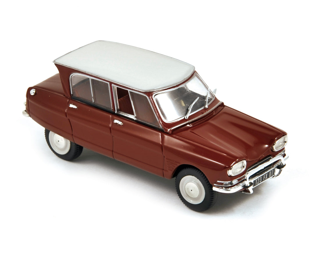 norev-citro-n-ami-6-1967-modellino-auto-1-43-rosso-cornaline image 1
