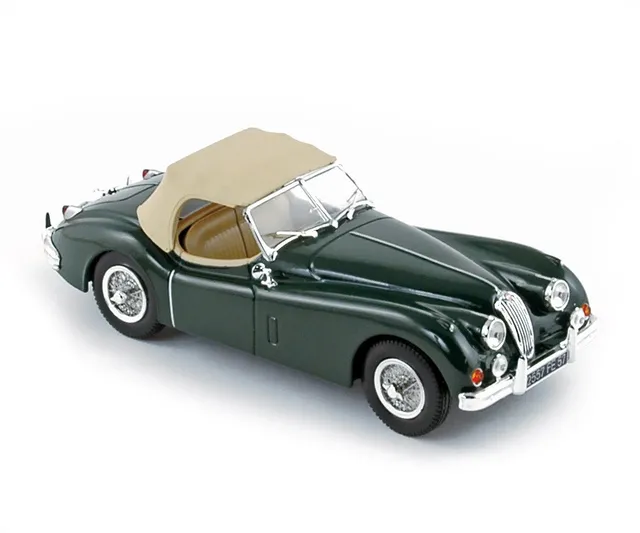 norev-jaguar-xk140-roadster-1957-british-racing-green-1-43 image 1