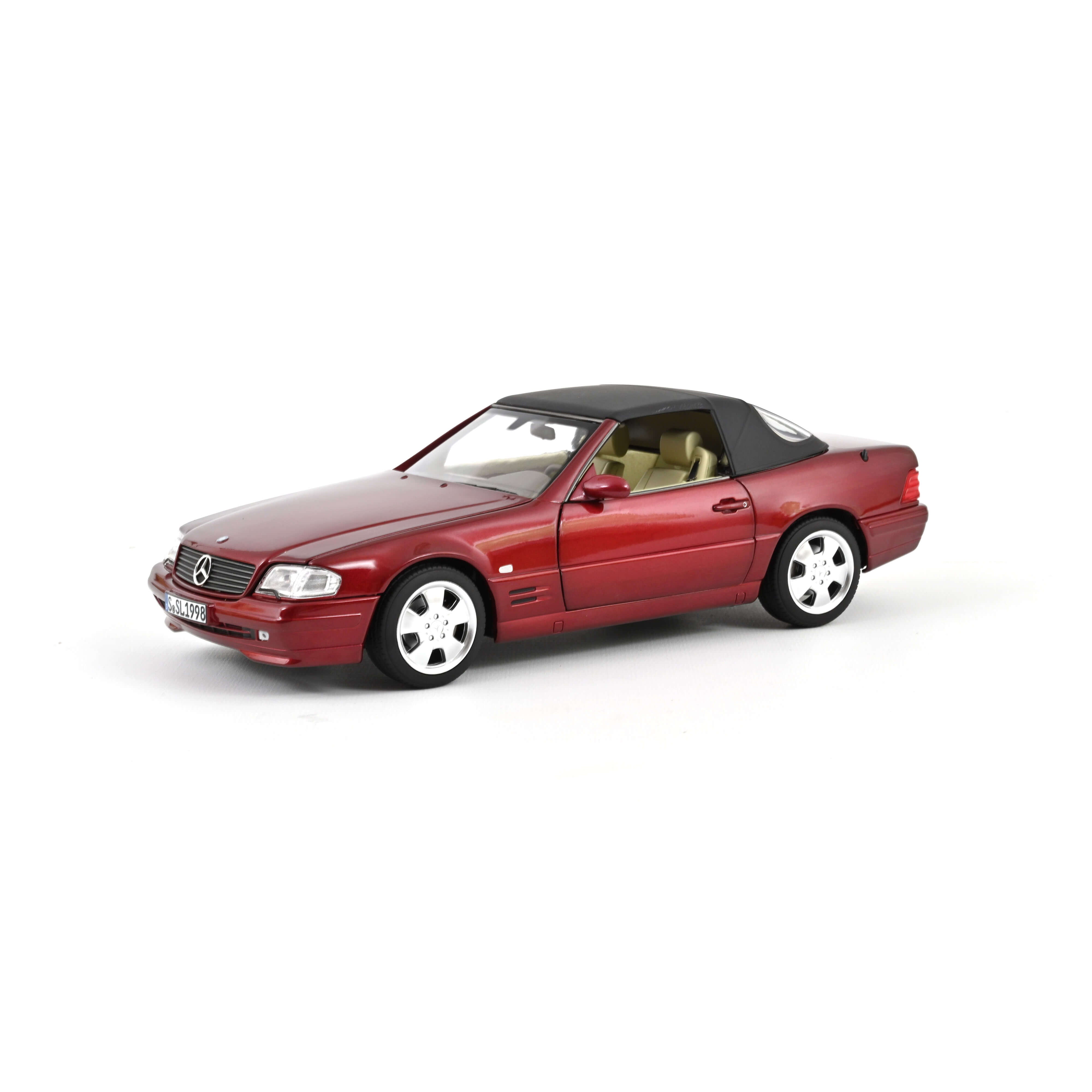 norev-mercedes-benz-sl-500-1999-rouge-m-tallis-1-18-modellino-premium image 3