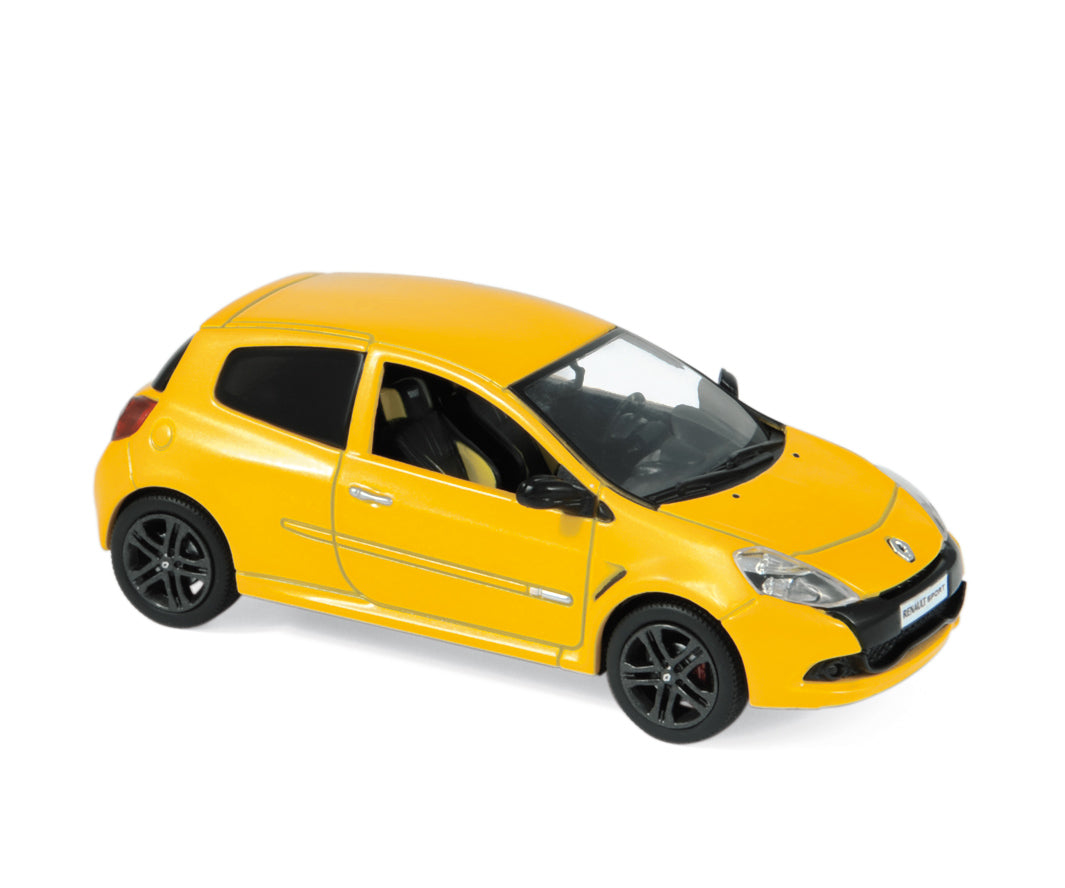 norev-renault-clio-r-s-2009-1-43-modellino-auto-giallo-sirius image 1